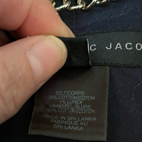 Marc by Marc Jacobs Plaid Tie Front Jacket - Picture 8 of 9